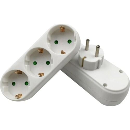 European Standard Power Supply Conversion Plug German Standard Converter Extended Socket