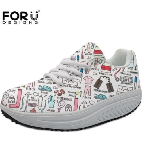 Женские туфли на скрытой платформе FORUDESIGNS China At AliExpress