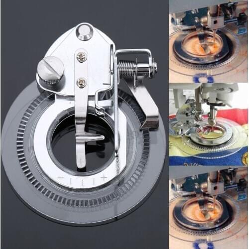 JX-LCLYL Multifunctional Flower Stitch Circle Embroidery Presser Foot For Sewing Machine