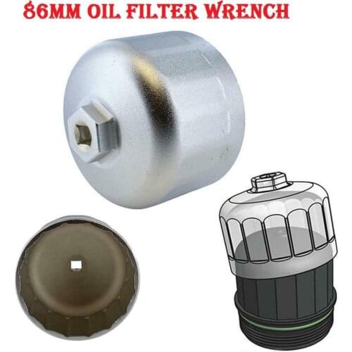 86mm Oil Filter Wrench for BMW Engines Cartridge Style Filter Housing Caps