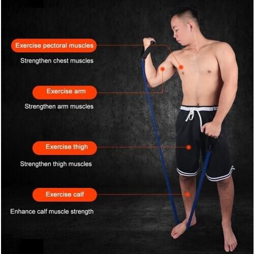 Men Fitness Resistance Bands Gym Equipment Elastic Bands 5 Levels Yoga Pull Rope Fitness Workout Home Excerciser Training Belt