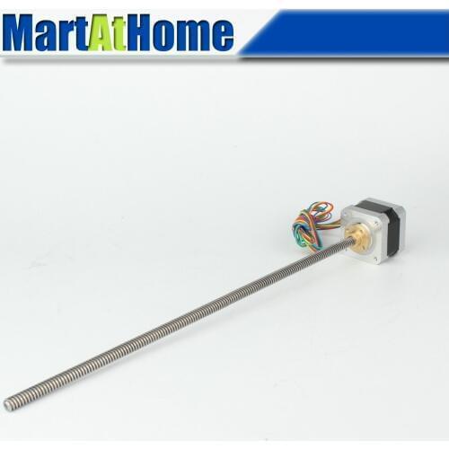 NEMA17 42 Linear Stepper Motor Trapezoidal Screw 320MM 0.32N.m for 3D Printers, Textile Machinery, Packaging Machinery