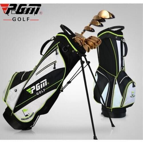 Pgm Golf Standard Golf Bags Tripod Rack Bag with Base Stapless Outdoor Large Capacity Gun Bag Waterproof Pack Trolley Bags D0068