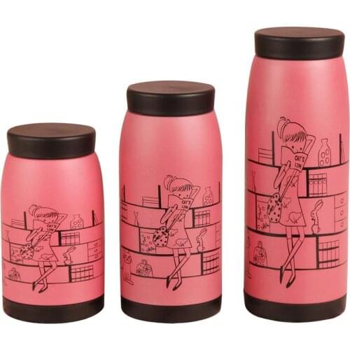 Modern Creative Korean Version of Big Belly Cup Mug Wholesale Stainless Steel Cartoon Frosted Couple Mug Delicate Water Bottle