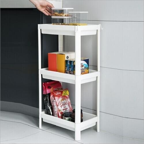 Toilet rack plastic Floor-to-ceiling bathroom storage rack washstand in the bathroom Triangular storage shelves