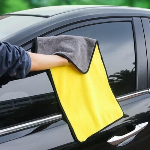 Universal Super Absorbent Car Wash Microfiber Towel Cleaning Drying Cloth Extra Large Size 30x30/60 cm Drying Towel Accessories