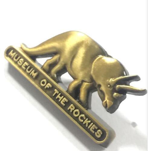 Custom Metal Museum Souvenir Badge Bronze Animal Badges