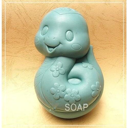 Zodiac Snake S242 Craft Art Silicone Soap mold Craft Molds DIY Handmade soap molds