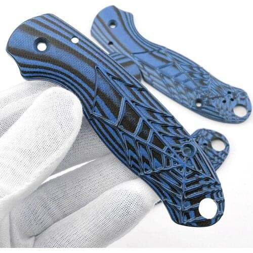 1 Pair Custom Made G10 Scales for Spyderco Paramilitary 3 C223