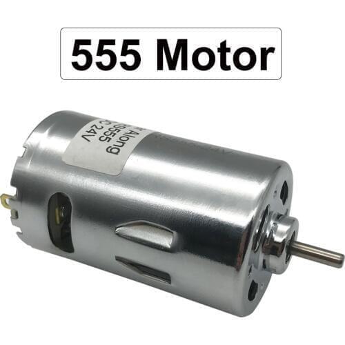 12V 24V Electric Micro DC High Speed Motor 50W 6000/12000/24000RPM Double Ball Bearing Built-In Cooling Fan For Electric Dril