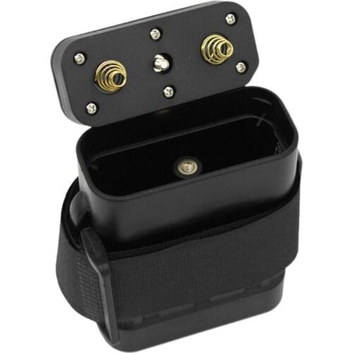 2X 18650 26650 8.4V Rechargeable Battery Case Pack Waterproof House Cover Battery Storage Box with DC/USB Charger for Bike