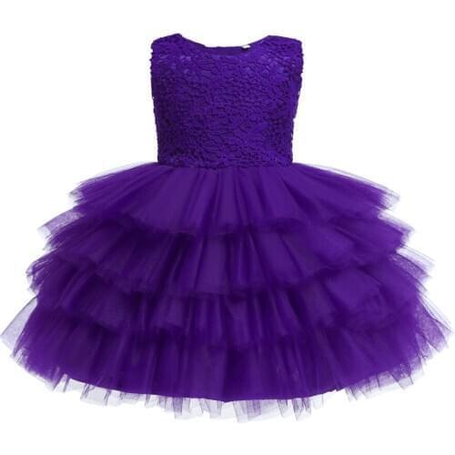 2020 new fashion childrens clothing children Baby dress TuTu princess bow year old photography costume