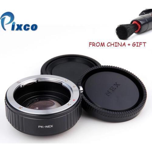 ADPLO 010779 For PK-NEX Focal Reducer Speed Booster, Suit for Pentax K PK Lens to Suit for Sony E Mount NEX Camera DropShipping