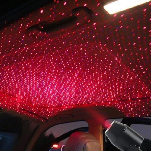 Car Atmospheres Lamp Interior Ambient Star Light USB Night Romantic Decoration F-Best