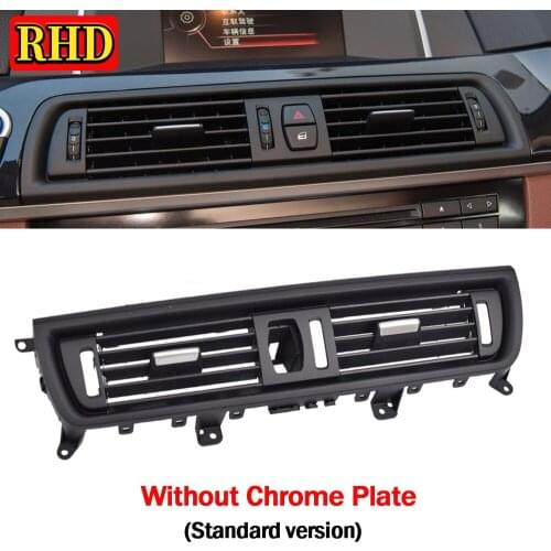 Car Center Console Armrest Rear A/C Air Conditional Outlet Vent Panel Grilles Cover Car Styling For BMW 5 Series F10 F18 Hot