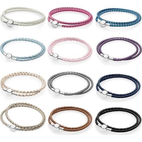 PDB SL high quality 925 sterling silver series fashion charm DIY bracelet suitable for bead charm female bracelet jewelry gift