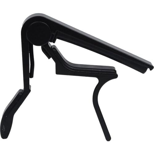 Electric Acoustic Guitar Quick Change Single-handed Tune Trigger Capo Black