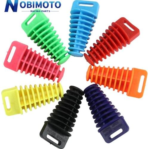 Motorcycle Exhaust Muffler Wash Plug silencer wash pipe protector Dirt Pit ATV Bike Silencer For Kawasaki Yamaha KTM BMW Honda