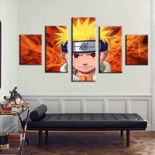 Japanese Anime Canvas Painting Naruto Posters and Prints Print Mural Pictures Childrens Room Home Wall Decoration Boy Gifts