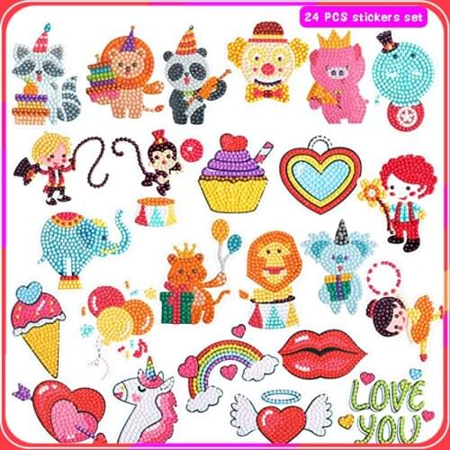 High Quality Diamond Painting Kit Create Your Own Magical Stickers Paint by Number Diamond Art for Kids