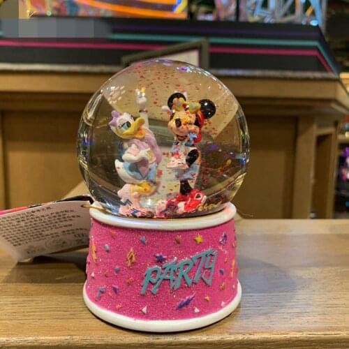 New Shanghai Disney Mickey Summer Music Festival Minnie Daisy cartoon cute crystal ball ornaments AG2353