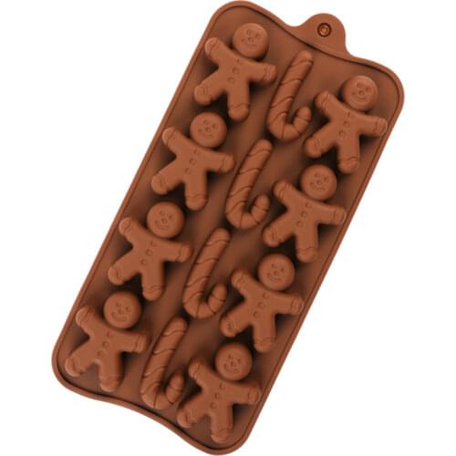 Silicone Chocolate Mold Smiling face shape Ice Molds Cake Mould Bakeware Baking Tools DIY 3D cookies molds