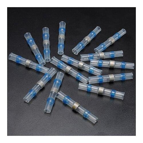 Waterproof connector heat shrinkable solder bag insulation terminal 10/20/50pcs AGW16-14 splice Automotive Marine Insulated