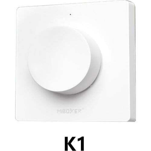 K1 Rotating switch panel remote wifi dimmer Support Dimmable 2.4G Brightness color temperature series