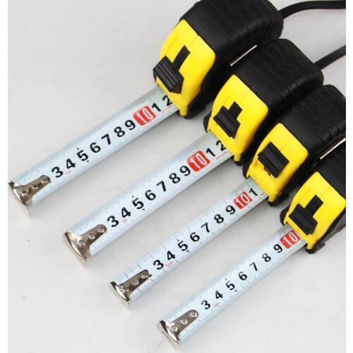 High quality Professional Auto Lock Measuring Tape retractable ruler tape measure tool woodworking construction tools