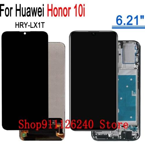 1080*2340 100% Tested LCD With Touch Screen For Huawei Honor 10i LCD Display Screen For Honor10i Screen HRY-LX1T HRY-LX1 HRY-LX2