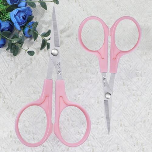 2Pcs Curved Sewing Scissors Sharp Pointed Tip Shears Embroidery Scissor for DIY Craft Thread Cutting Needlework Yarn Sewing (Pin
