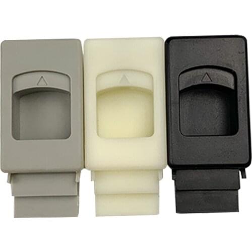 4pcs Invisible cabinet handle Plastic clasp Safety latch Spring buckle snap lock for Electric box Furniture durable Hardware