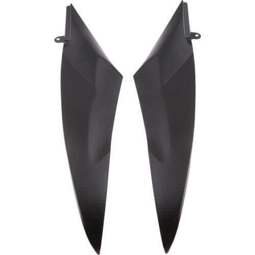 Pair ABS Plastic Motorcycle Tank Side Cover for Yamaha YZF R6 06-07 Custom