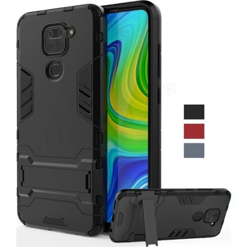 For Xiaomi Redmi Note 9 Case Cover Redmi 10X Note 9S 9 Pro Robot Holder Stand Shockproof Bumper Armor Phone Case Redmi Note 9