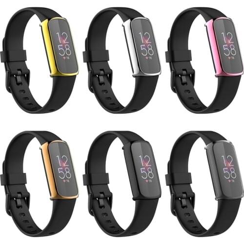 TPU Case For Fitbit Luxe Watch Protective Case All-Inclusive Soft Tape Screen