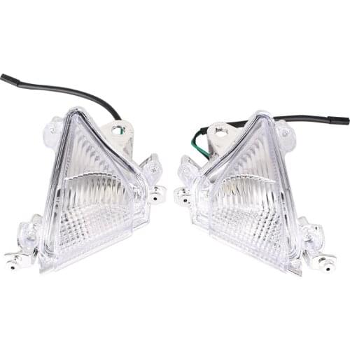 For Kawasaki Ninja ZX10R 2004 2005 Motorcycle Front Turn Signals Light Lamp Indicator Blinkers Lens Cover Housing Shell