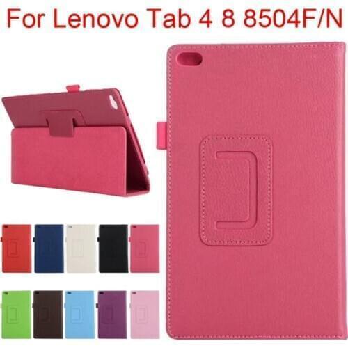 For Lenovo Tab 4 8 Case Tab4 8.0 Cover TB-8504F 8504X 8504N Casing Protector Stand Shell Capa Fundas