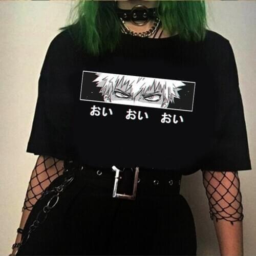 My Hero Academia T Shirt Fashion Tshirt Boku No Hero Academia Anime Kawaii Himiko Toga t-shirt Graphic Tops TeesFemale