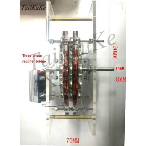 Coreless Disk Type Coreless Generator Laminated Multilayer Disc Generator of Wind Power Generator