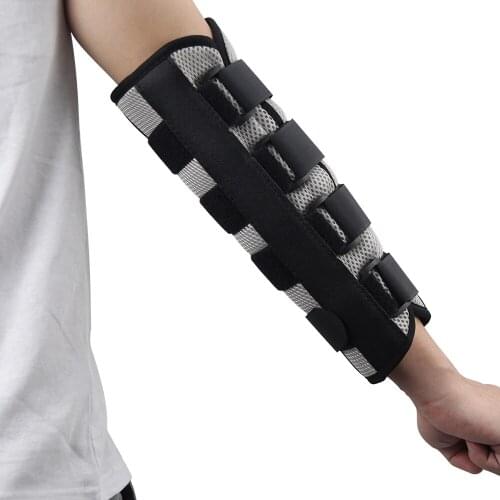 Drop Shipping Elbow Fixed Arm Splint Support Brace Upper Stroke Hemiplegic Rehabilitation Training Tool