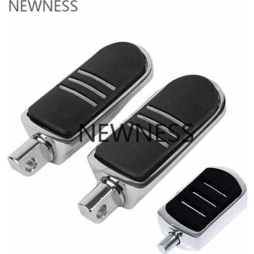 Motorcycle Chrome Footpegs Pedal Footrest Foot Shifter Peg For Harley Heritage Softail Dyna Touring Electra Glide Costom