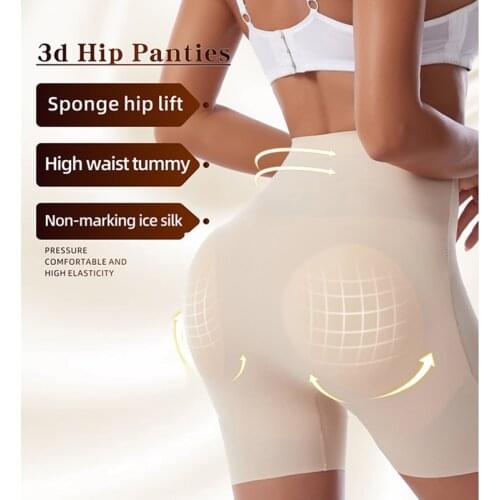 New Waist Shaper Butt Lifter Hip Up Enhancer Pad Padded High Waist Tummy Control Panties Invisible Fake Ass Buttock Slimming Bri