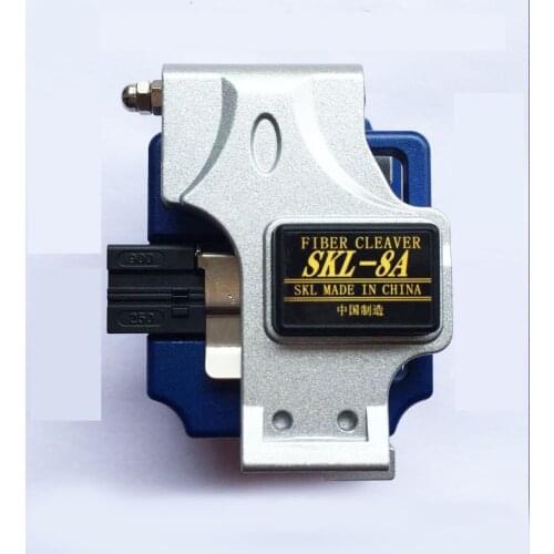 New Fiber Cleaver AUA-8A Cable Cutting Knife FTTH Fiber Optic Knife Tools Cutter High Precision Fiber Cleavers 16 Surface Blade