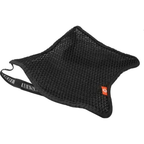 ​Motorcycle Seat Cushion Air Cooling 3D Mesh Butt Protector Pads Breathable Reduces Pressure Ventilates Thermal Insulation Pad