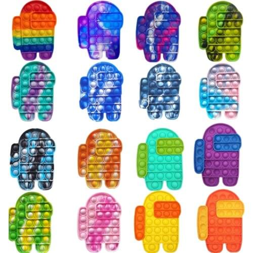 Поп ит Fidget Toy Reliever And Increase Focus Soft Anti-stress Toy Fidget Simple Dimple Toy Sensory Educational Toy Антистресс