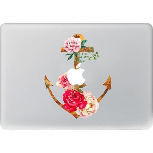 Rocket anchor Vinyl Decal Notebook sticker on Laptop Sticker For DIY Macbook Pro Air 11 13 15 inch Laptop Skin