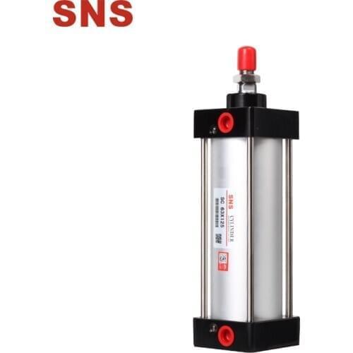 SNS Pneumatic SC Series Double Acting Aluminum Alloy Standard Air Cylinder
