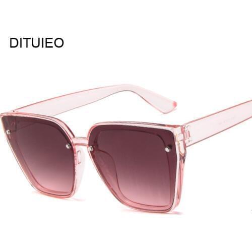 Fashion Cateyes Sunglasses Women Luxury Brand Designer Vintage Cat Eye Sunglasses Female Retro Full Frame Style