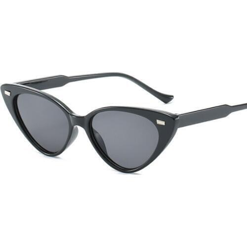 New Cat Eye Sunglasses For Women Triangular Cateye Sunglasses Female Fashion Vintage Style Cute Sexy Retro Cool Oculos De Sol