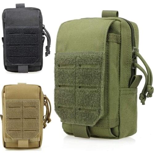 Tactical Molle Pouch 1000D Military Waist Bag Men Outdoor EDC Tool Bag Vest Pack Purse Mobile Phone Case Hunting Compact Bag